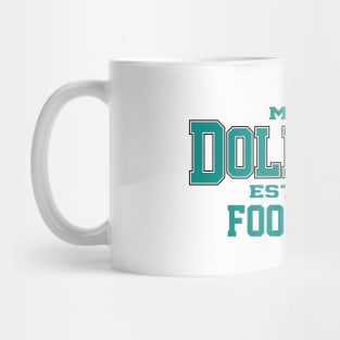 Vintage MM Dolphins Football Mug